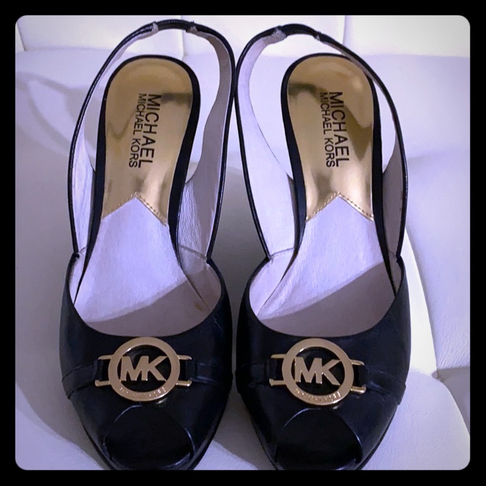 Michael Kors Wedges Black Size 6
